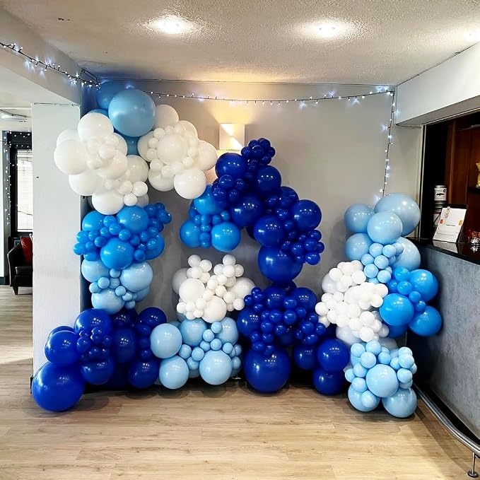 Lukiituke Blue Balloons, Graduations, Baseball Party Decorations - Image 7