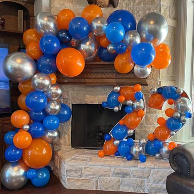 HILAVO Blue and Orange Balloons - Image 9