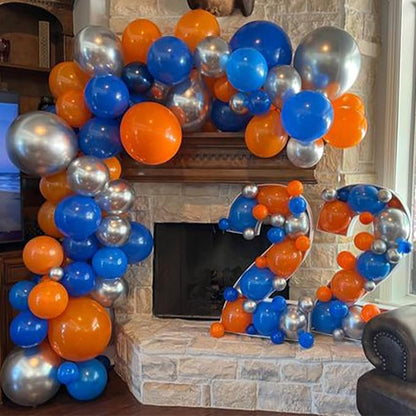 HILAVO Blue and Orange Balloons - Image 9