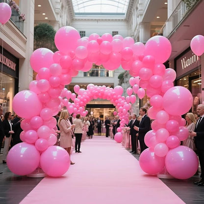 Pink Balloon 110pcs, 12 Inch Thickened Latex Party Balloons Helium Bright Color - Image 7