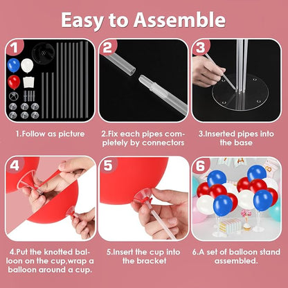 Voircoloria Balloon Stand Kit 4Sets - Image 4
