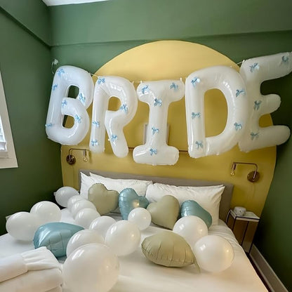 40Inch White BRIDE Balloons Bachelorette - Image 6