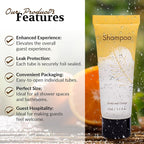 Travel Size Shampoo Bulk 100 PCS Per Case 1 Oz Each Individually Wrapped Hotel Shampoo Bulk Hotel Toiletries And Amenities