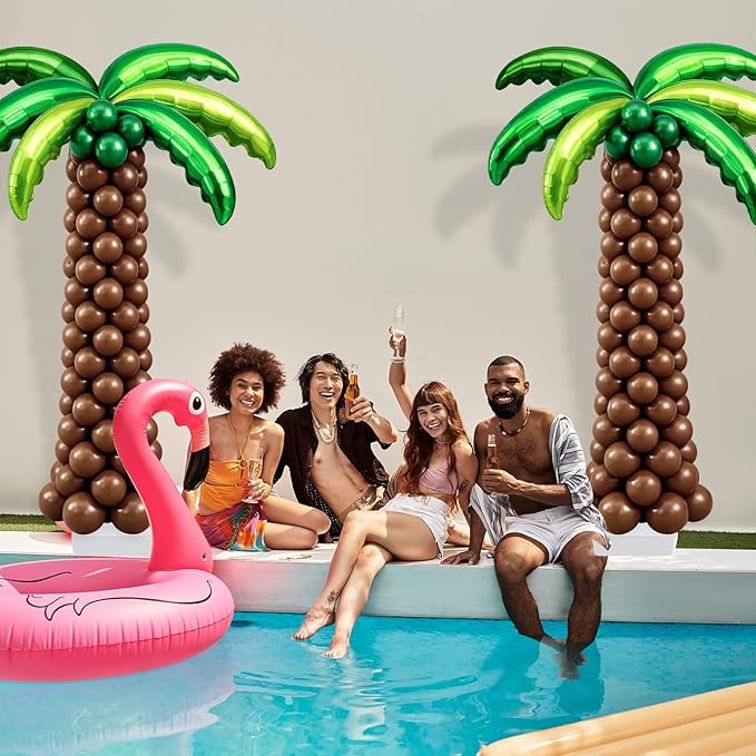132 Pcs Palm Tree Balloon Column Stand Kit 6.5 Ft - Image 7