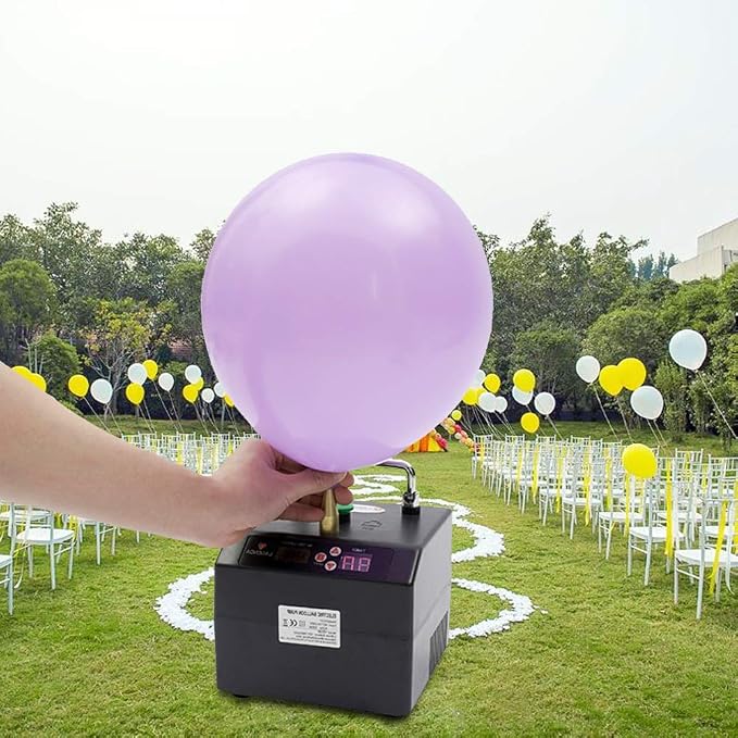 Electric Air Balloon Pump, B23 Lagenda Portable Electric Balloon Pump Balloon - Image 5