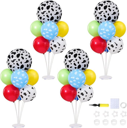 Toy Inspired Story Balloon Table Centerpiece Stand Kit 4 Sets by ZyloonDecoration