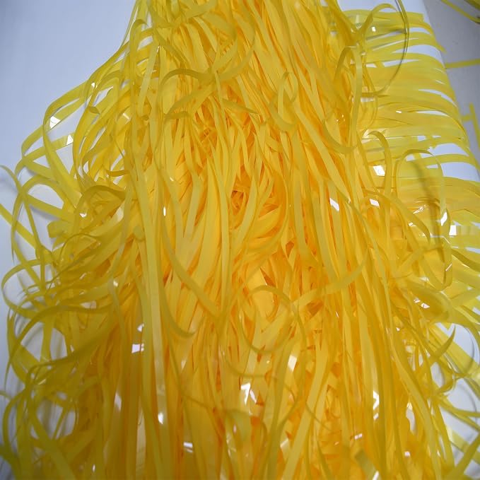 BRAVESHINE Fringe Curtain Backdrop | 2PCS | Pastel Yellow Party Decorations | - Image 9