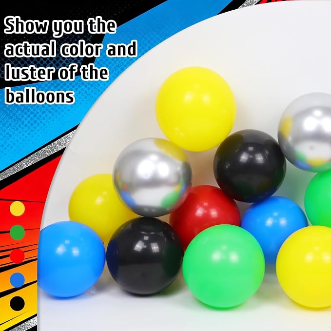 60pcs Colorful Balloons 12inch - Image 4