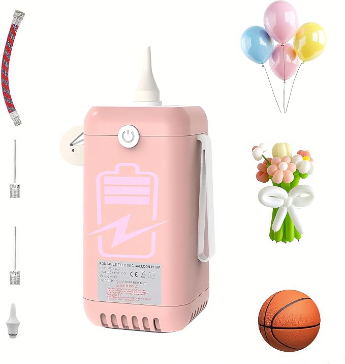 AXHJ Balloon Pump Electric Air Pumps, 2-in-1 Electric Air Balloon Pump，Balloon by AXHJ