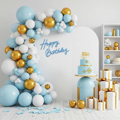 TONIFUL Happy Birthday Sign for Backdrop - Image 6