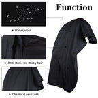 Geyoga 2 Pcs Kids Barber Cape Kids Hair Cutting Capes for Salon Waterproof Apron for Haircut 47. 3 x 31. 5 Inch