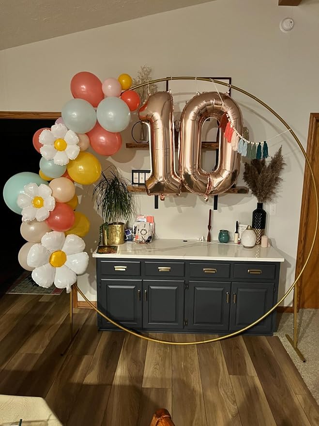 40 Inch Number 11 Balloon for 11th Year Old Birthday Decorations, Rose Gold | - Image 2