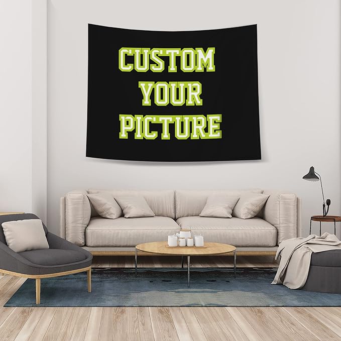 JINJUREN Custom Tapestry Upload Images Banners and Signs Customize by JINJUREN-InspirationalProduct
