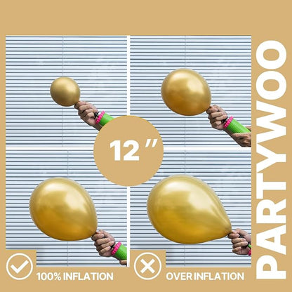 PartyWoo Multicolor Balloons 66pcs Pack Blue and Silver Balloons | Assorted - Image 6