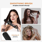 5 in 1 Blow Dryer Brush Set,Hot Air Styler Negative Ion Air Curling Wrap Air Curler, Round Brush Blow Dryer Curling Iron Hair Styling Tools Gift for Dry,Volumize, Straight,Curl,100-120V