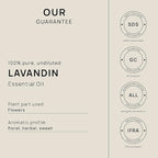VINEVIDA Lavandin Essential Oil - Gallon Lavandin Oil Undiluted - Bulk Gallon Essential Oil for Soap Making Safe for Skin - DIY Candle Scents for Candlemaking Scents - 8 lbs Lavandin Oil