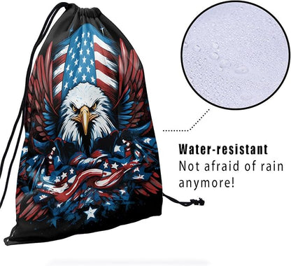 Patriotic Bird Gymnastics Grip Bag - Image 4