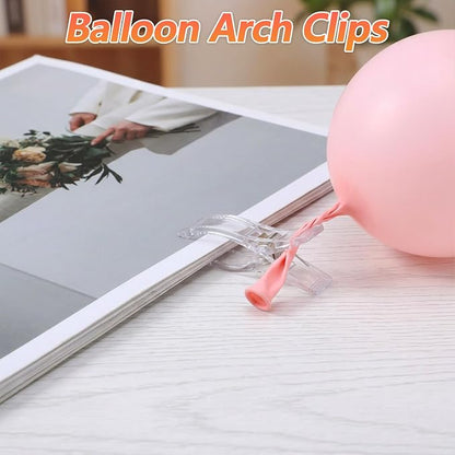 30pcs Balloon Arch Clips Clear Balloon Clamps - Image 7