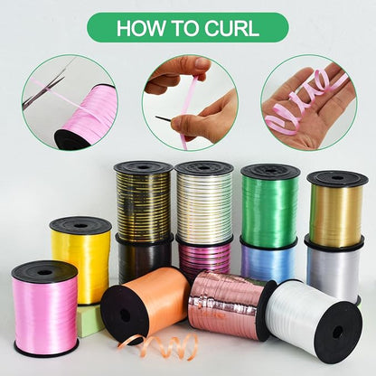 TONIFUL 500 Yards Curling Ribbon-Balloon Ribbon-Balloon String - Image 3