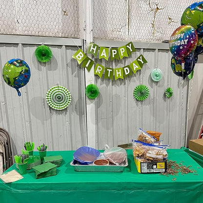 Green Happy Birthday Banner - Image 6