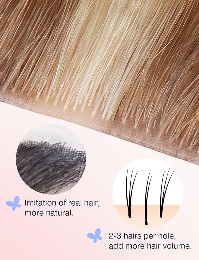 DOORES Invisi Edge Tape in Hair Extensions Real Human Hair, Light Brown Highlighted Medium Blonde 10 Injection Tapeins with 10 Classic Tapeins 50g 14 Inch, Injection Tape in