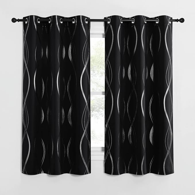 NICETOWN Black Out Curtains for Small Window - Image 2