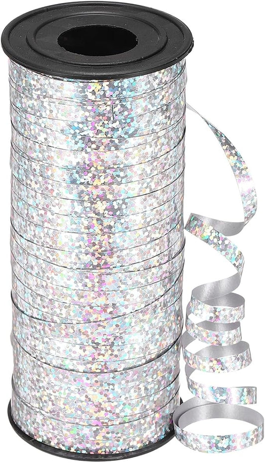 PATIKIL Glitter Curling Ribbon 100yds x 1/5" Plastic Balloon String Ribbon | by PATIKIL