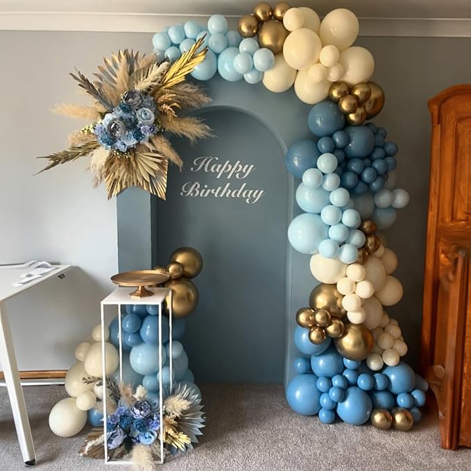 Dusty Blue Balloons - Image 8