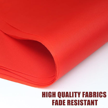 Novelty Place 36 Feet Solid Red Pennant Banner - Image 3
