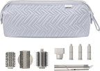 Leudes Hair Tools Travel Bag for Shark Flexstyle Carrying Case Portable Shark Hair Air Wrap Dryer Case Waterproof Dustproof Flat Curling Iron Travel Organizer (Light Gray)