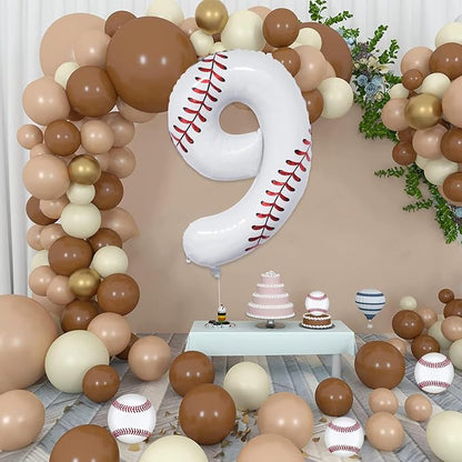 Baseball Birthday Decorations, Sport Themed Balloons - Image 4