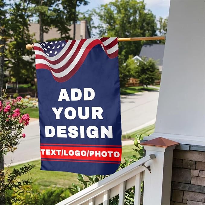 Custom Garden Flag Personalized Double Side Flags | Add Your Image Text Logo - Image 5