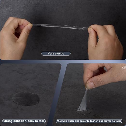 150Pcs Double Sided Adhesive Dots, Removable Clear Dots Sticky Tack, Waterproof - Image 7