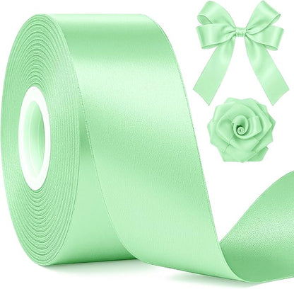30Yards 1 1/2In Apple Green Ribbon by Fullive