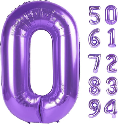 Purple 0 Balloon by IWERP