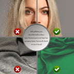 Silk Pillow Cases 2 Pack Soft Breathable and Sliky King Size Pillow Cases Set of 2,Natural Mulberry Satin Silk Pillowcase with Hidden Zipper for Hair and Skin (Olive Green,20"X 36",2pcs)