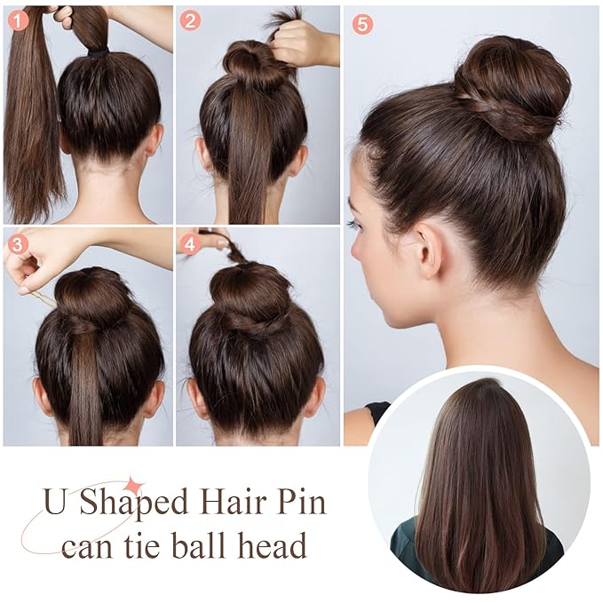 Hair Pins for Women, IKOCO 80pcs 2.75inch U Shaped Hair Pins with Storage Box, Gold