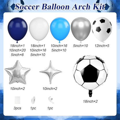 Soccer Balloon Garland Arch Kit - Image 2