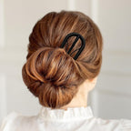 10 Pcs Prestige French Hair Pins for Women, Retro Acetate French Twist Hairpin Thin Thick Hair Clips Elegant Decorative U-shaped Hair Accessories for Updos Chignons & Buns