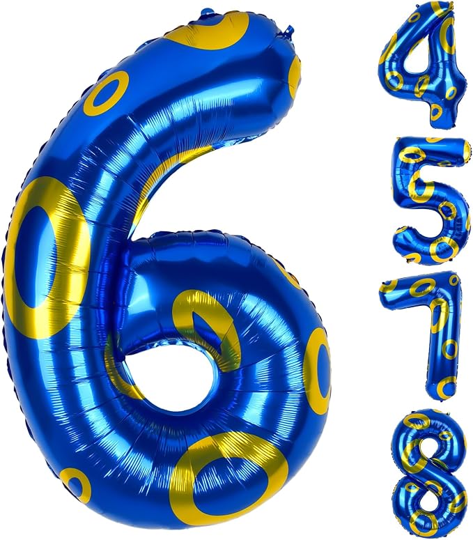 40 Inch Large Vibrant Foil Balloons by AXBMM