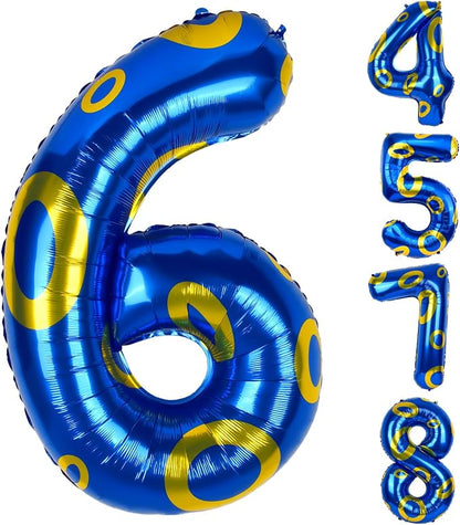 40 Inch Large Vibrant Foil Balloons by AXBMM