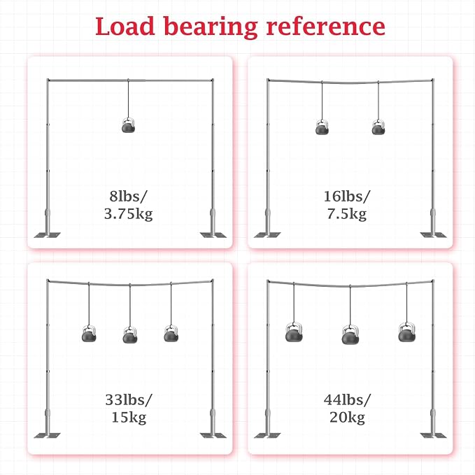 EMART 10x10ft Heavy Duty Backdrop Stand Frame - Image 8
