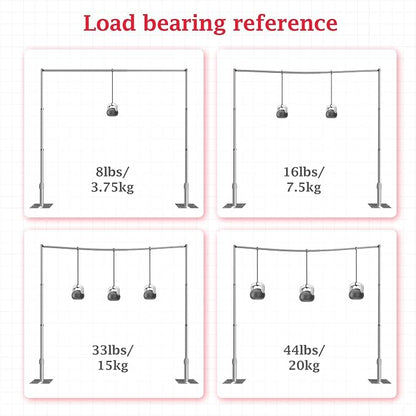 EMART 10x10ft Heavy Duty Backdrop Stand Frame - Image 8