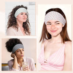 obeoby Boho Headbands for Women, 8 Pack Floral Cherry Headbands Non Slip Fashion Wide Headband Hair Wrap for Teen Girl Gifts Trendy Stuff