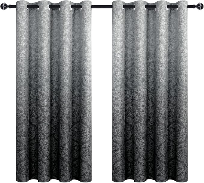 DWCN Black Blackout Curtains - Image 9
