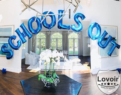 Lovoir 40 Inch Large Blue Letter P Balloons Big Size Jumbo Mylar Foil Helium - Image 3