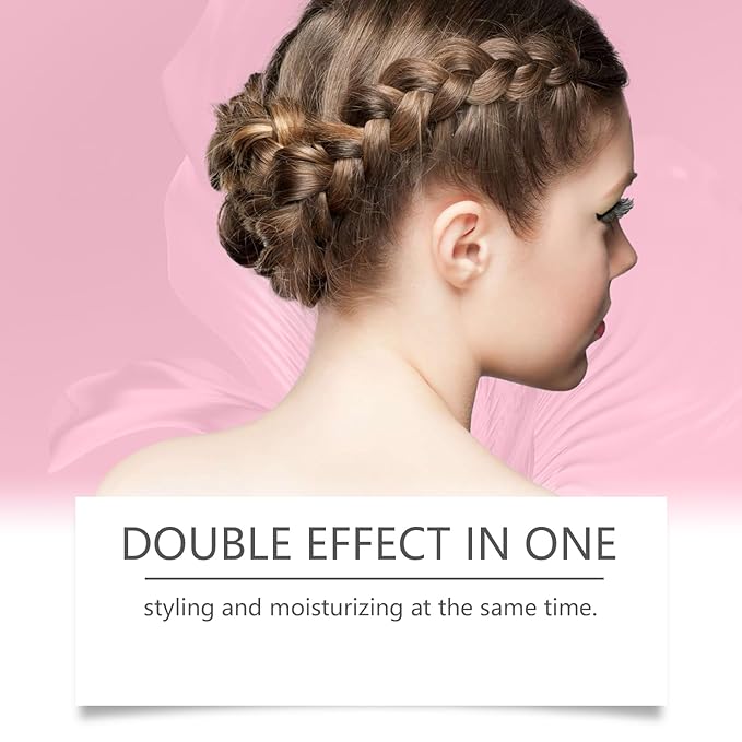 3-In-1 Hair Cactus Fruit Styling Cream & Hair Taming Wand– Hair Care Styling Cream,Tame Flyaways,Style Edges,Natural Shine,Light and Non-Greasy ﻿ (2 PCS)