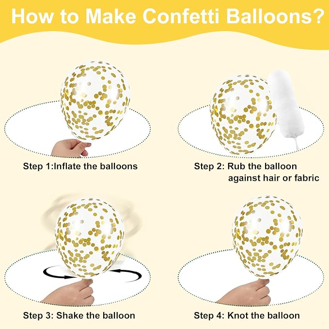 Yellow Balloons Kit - Image 4