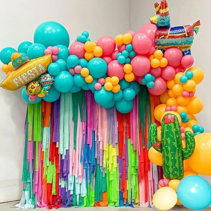 MEBAY Rainbow Balloons Garland Arch Kit - Image 4
