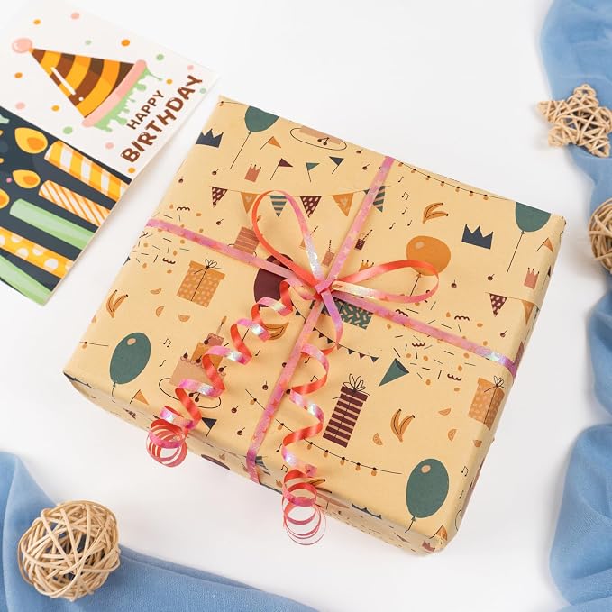 500 Yards Curling Ribbon for Gift Wrapping, 3/16" Balloon String for Christmas - Image 4